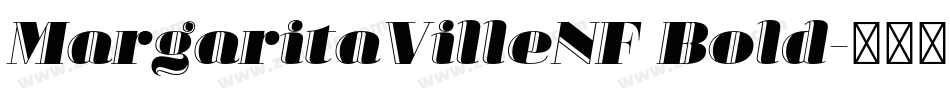 MargaritaVilleNF Bold字体转换